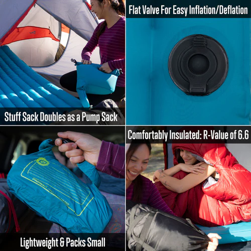 ALPS Mountaineering | Pioneer Insulated Sleeping Pad - Image 7