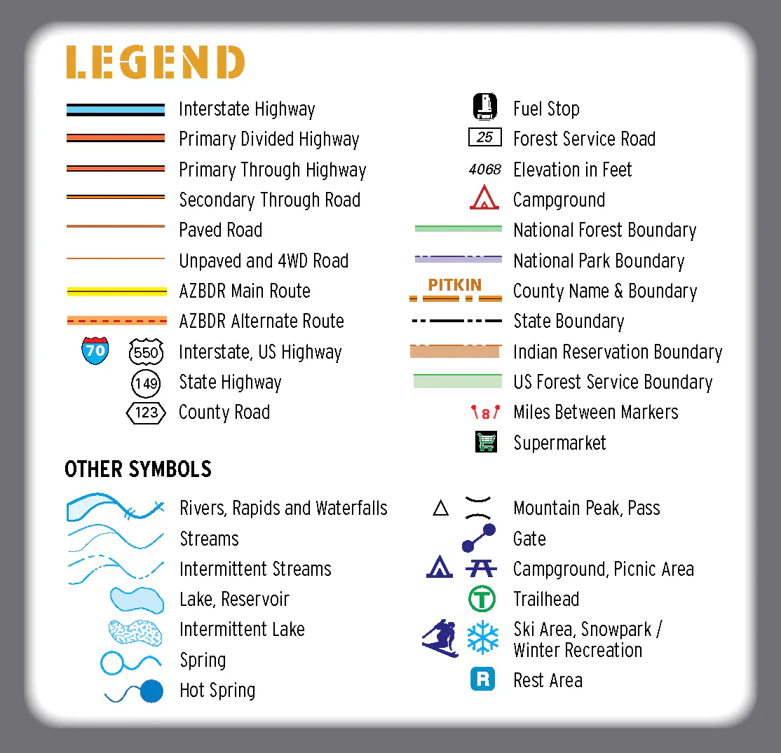 Butler Maps | Northeast Backcountry Discovery Route (NEBDR) Map - Image 5