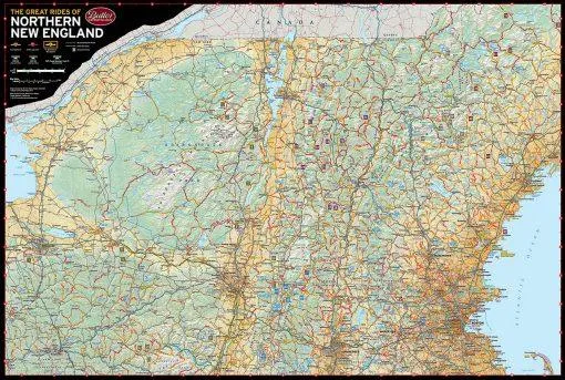 Butler Maps | Northern New England G1 Map - Image 5