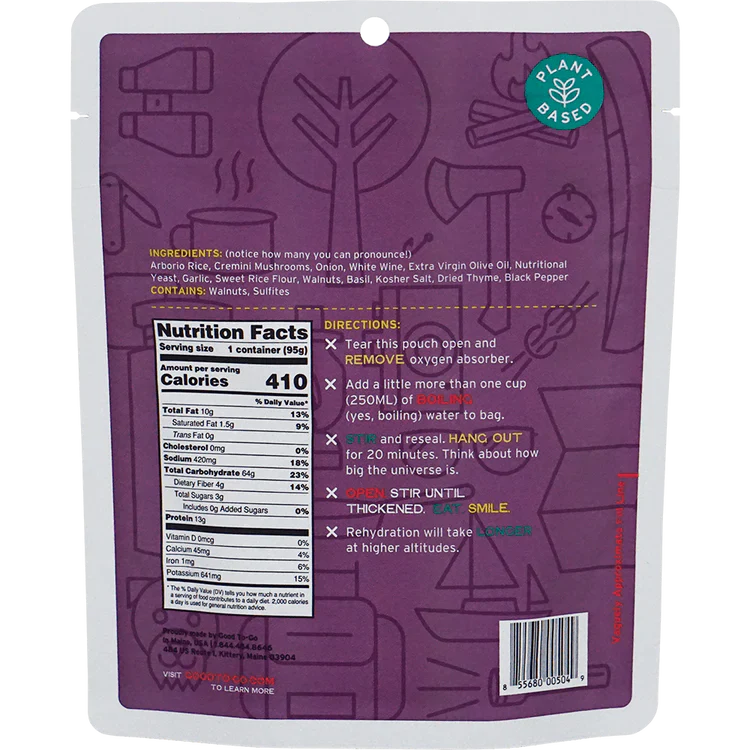 Good To-Go | MUSHROOM RISOTTO - Image 3