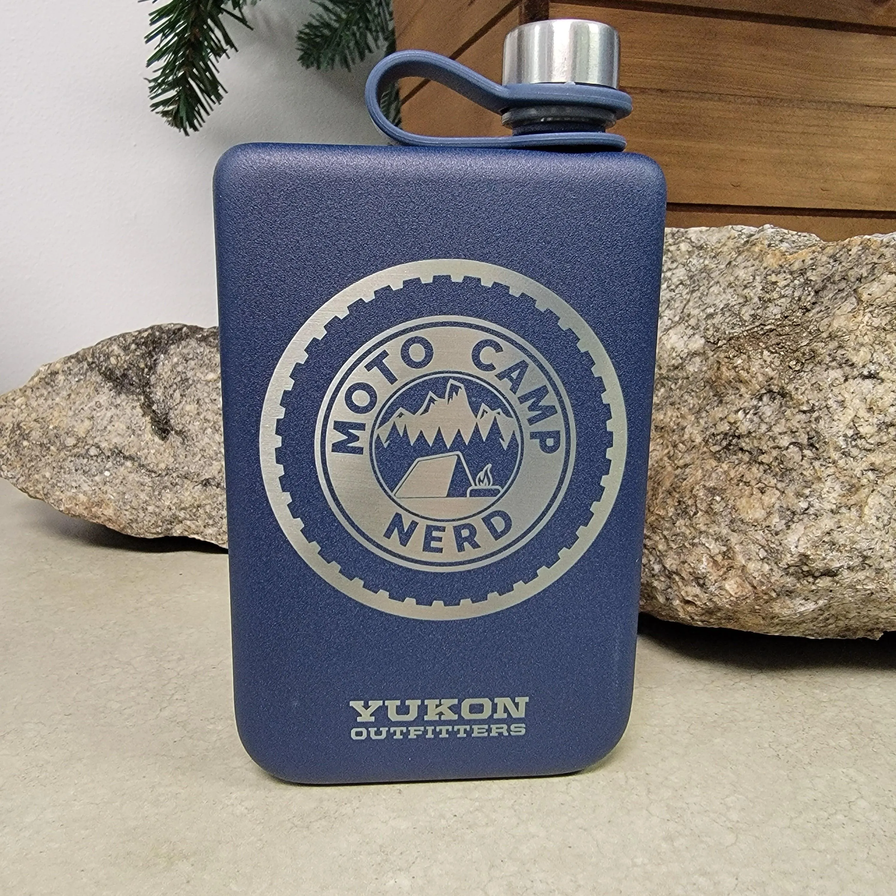 Moto Camp Nerd Flask - Image 8