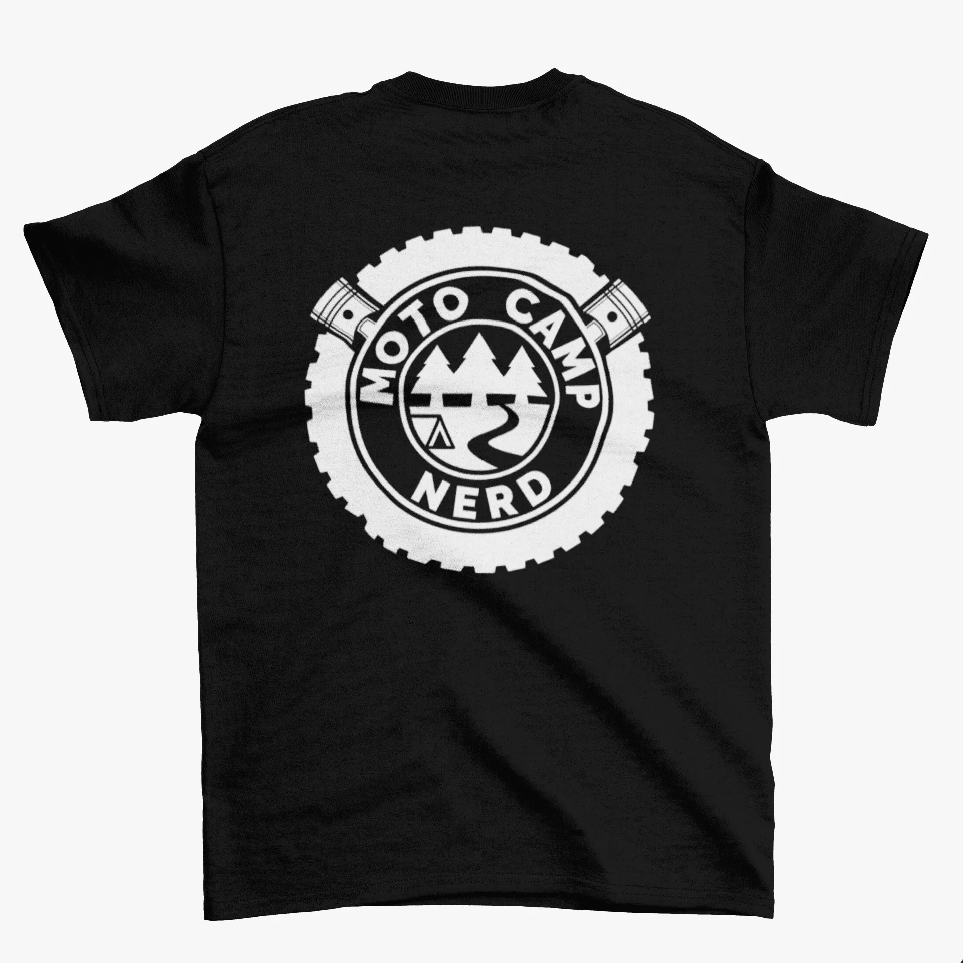 Moto Camp Nerd V-Twin T-Shirt - Image 4