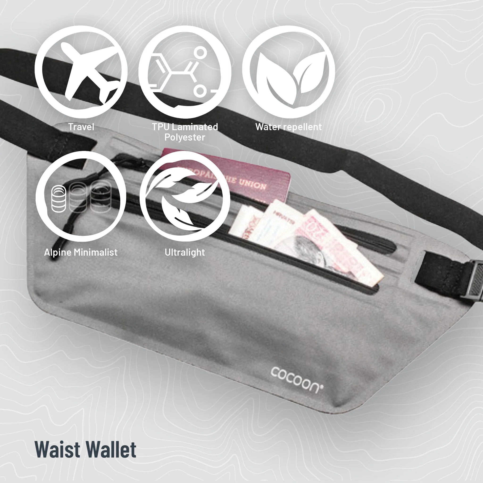 RFID Secret Waist Wallet - Image 4