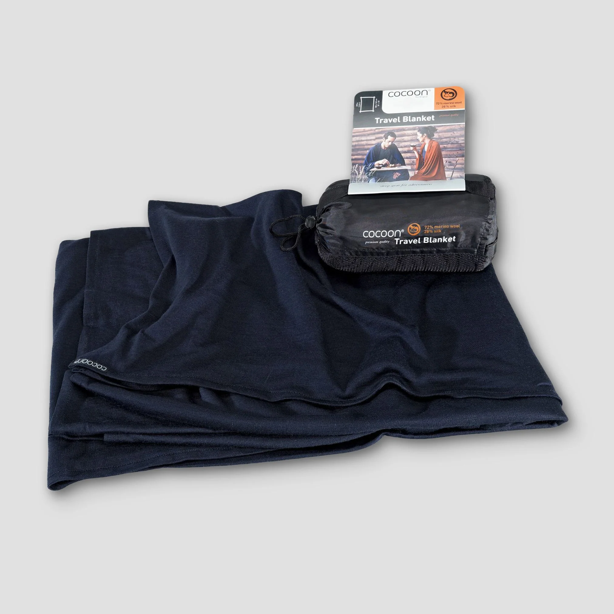 Travel Blanket Merino Wool / Silk Blend - Image 6