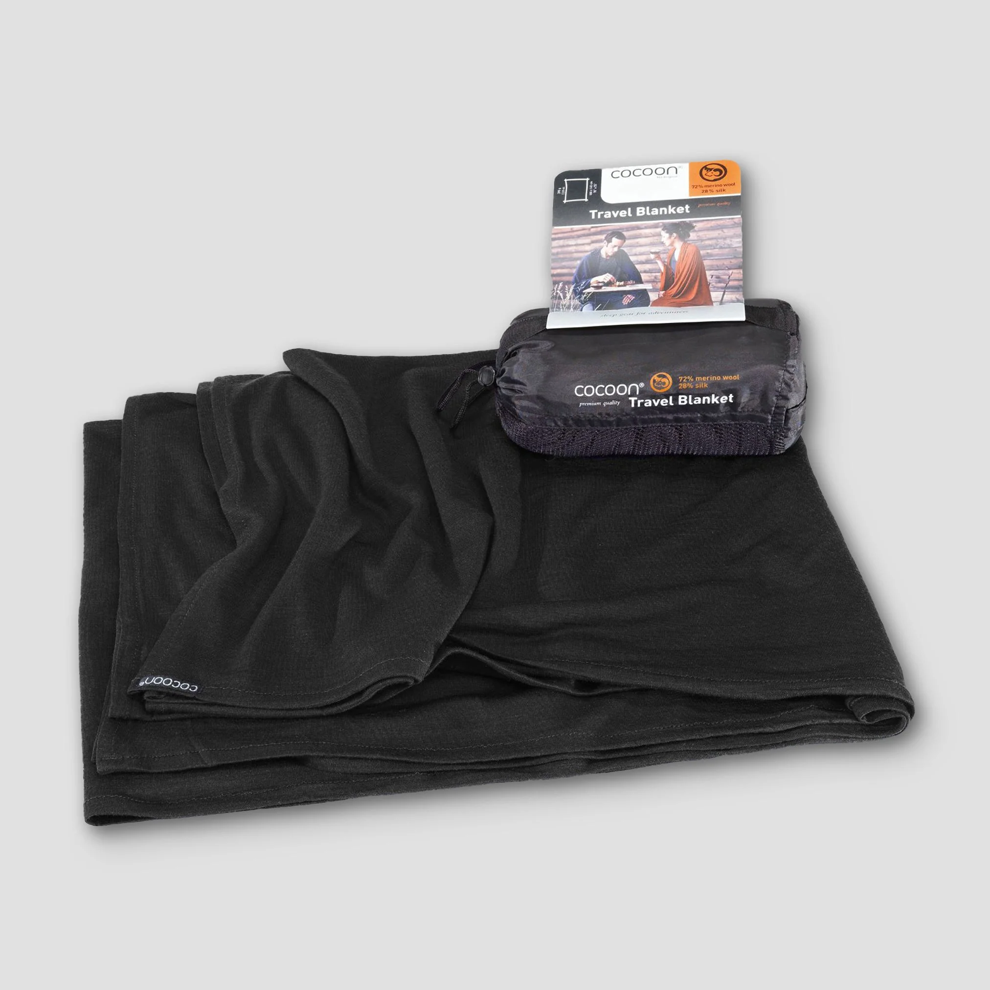 Travel Blanket Merino Wool / Silk Blend - Image 7