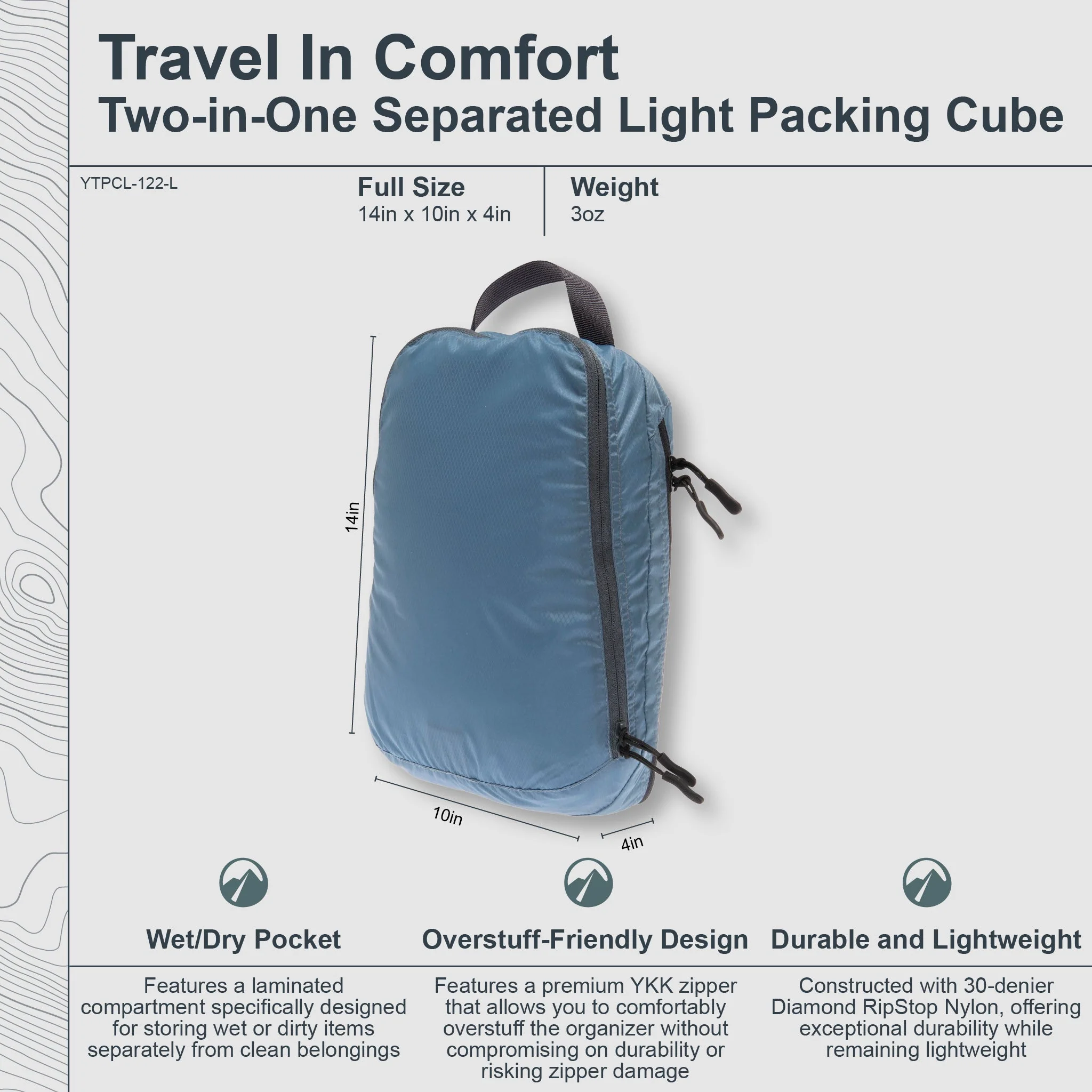 Two-In-One Separated Packing Cube Light - Image 3