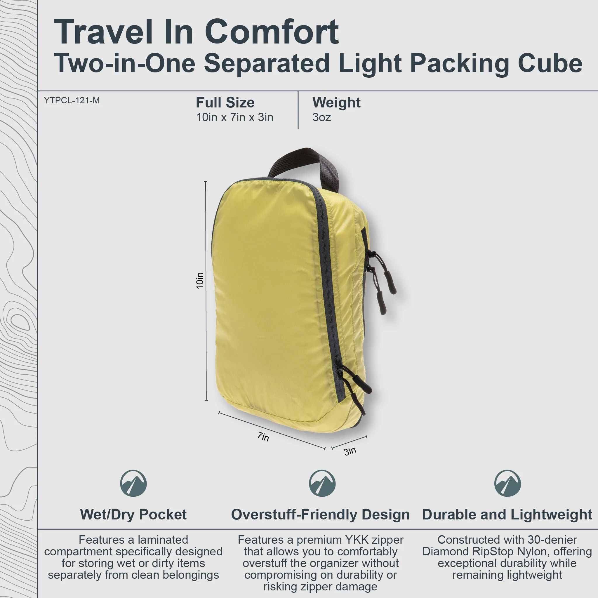 Two-In-One Separated Packing Cube Light - Image 4